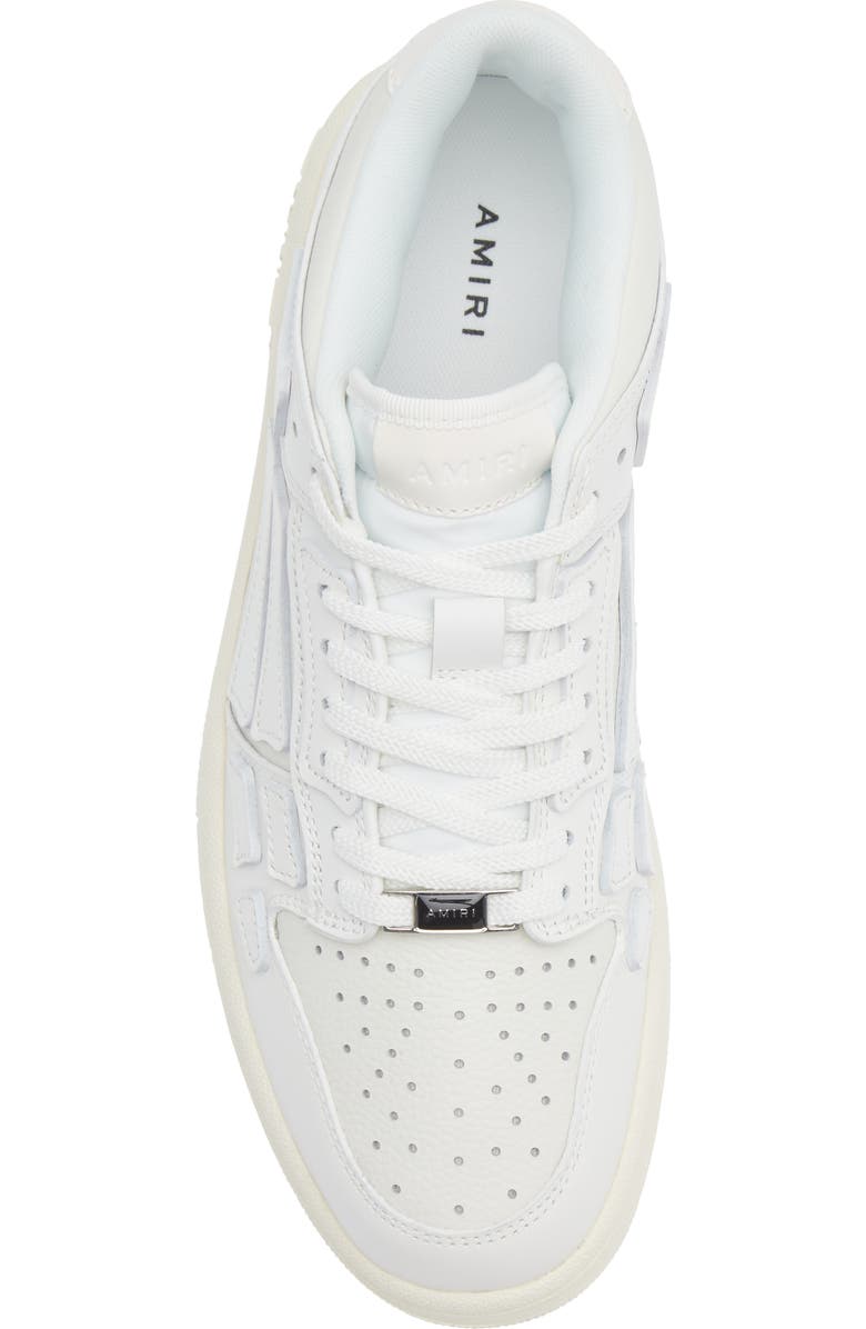 AMIRI Skeleton Low Top Sneaker, Alternate, color, White/ White/ Vintage