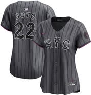 Nike Women's Nike Juan Soto Gray New York Mets City Connect Limited Jersey