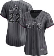 Nike Women's Nike Juan Soto Gray New York Mets City Connect Limited Jersey