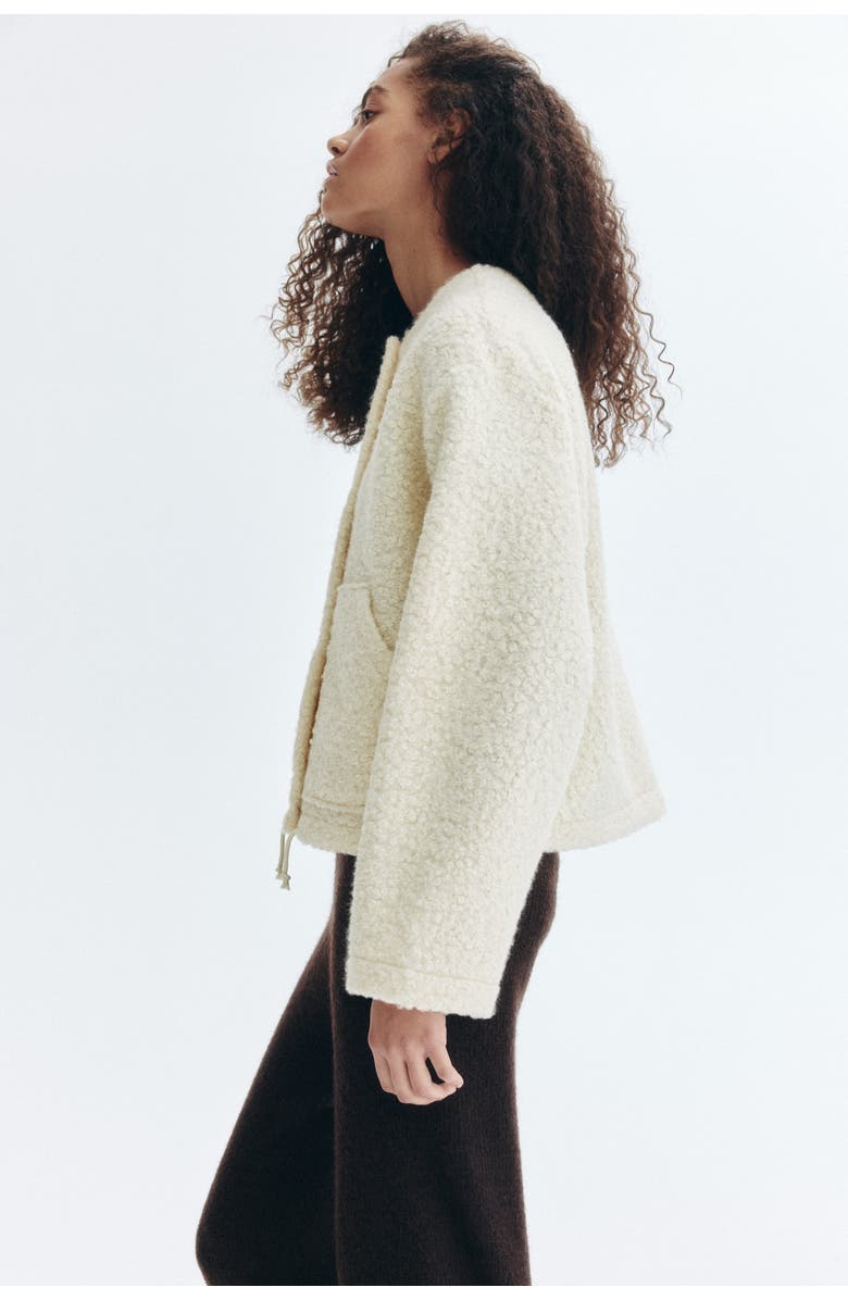 H&M Teddy Jacket, Alternate, color, 