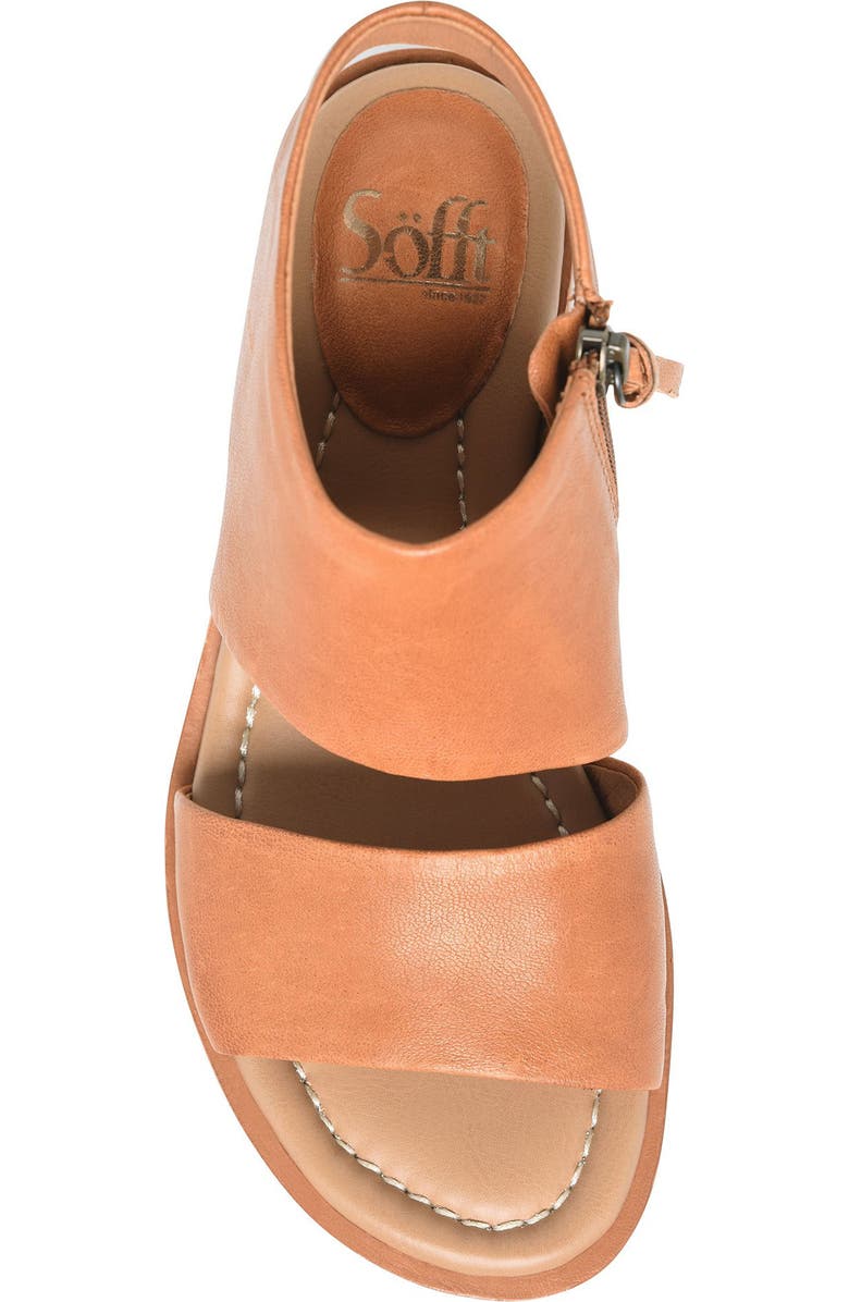 Söfft Felicity Sandal, Alternate, color, Luggage