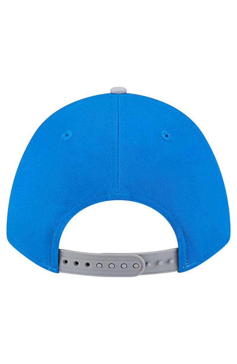 New Era Men's New Era  Blue Detroit Lions Throwback Arch COOLERA 9FORTY A-Frame M-Crown Adjustable Hat, Alternate, color, Blue