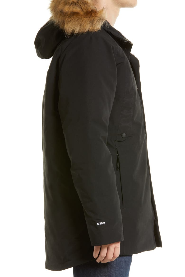 New Outerboroughs Waterproof 550-Fill-Power Down Parka, Alternate, color, TNF BLACK