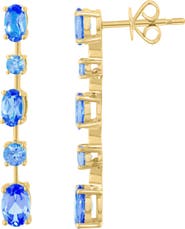 EFFY Blue Topaz Drop Earrings