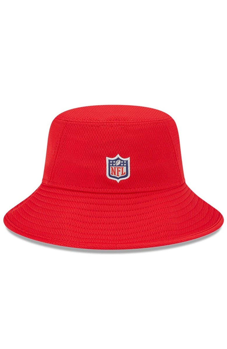 New Era Men's New Era Red Kansas City Chiefs 2023 NFL Training Camp Stretch Bucket Hat, Alternate, color,