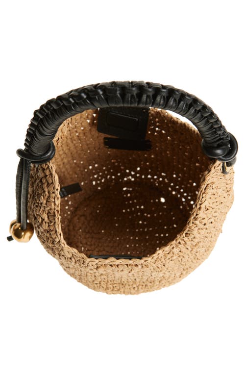 Madewell The Camren Straw Mini Bag In Dried Straw