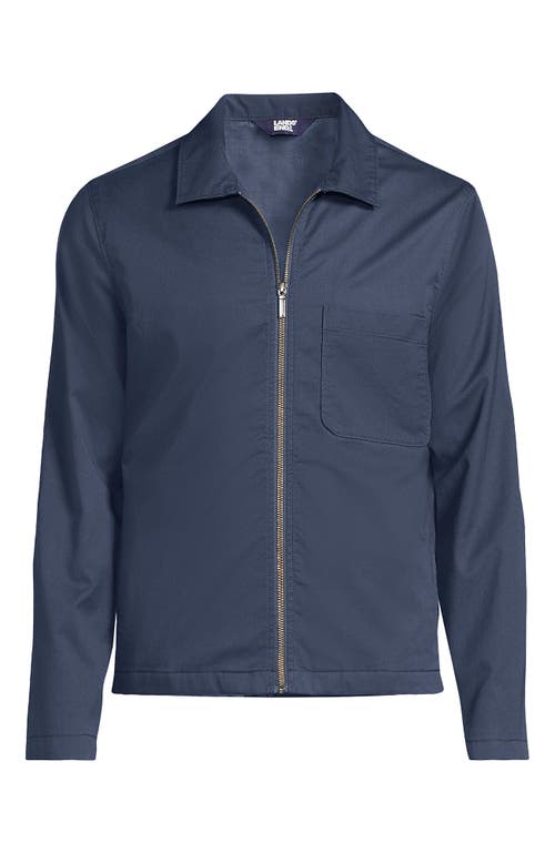 LANDS' END LANDS' END LIGHTWEIGHT FULL ZIP JACKET 
