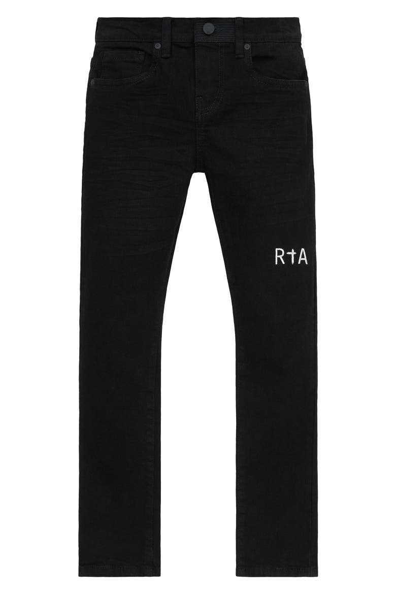 Kids' Anderson Skinny Jeans, Main, color, BLACK