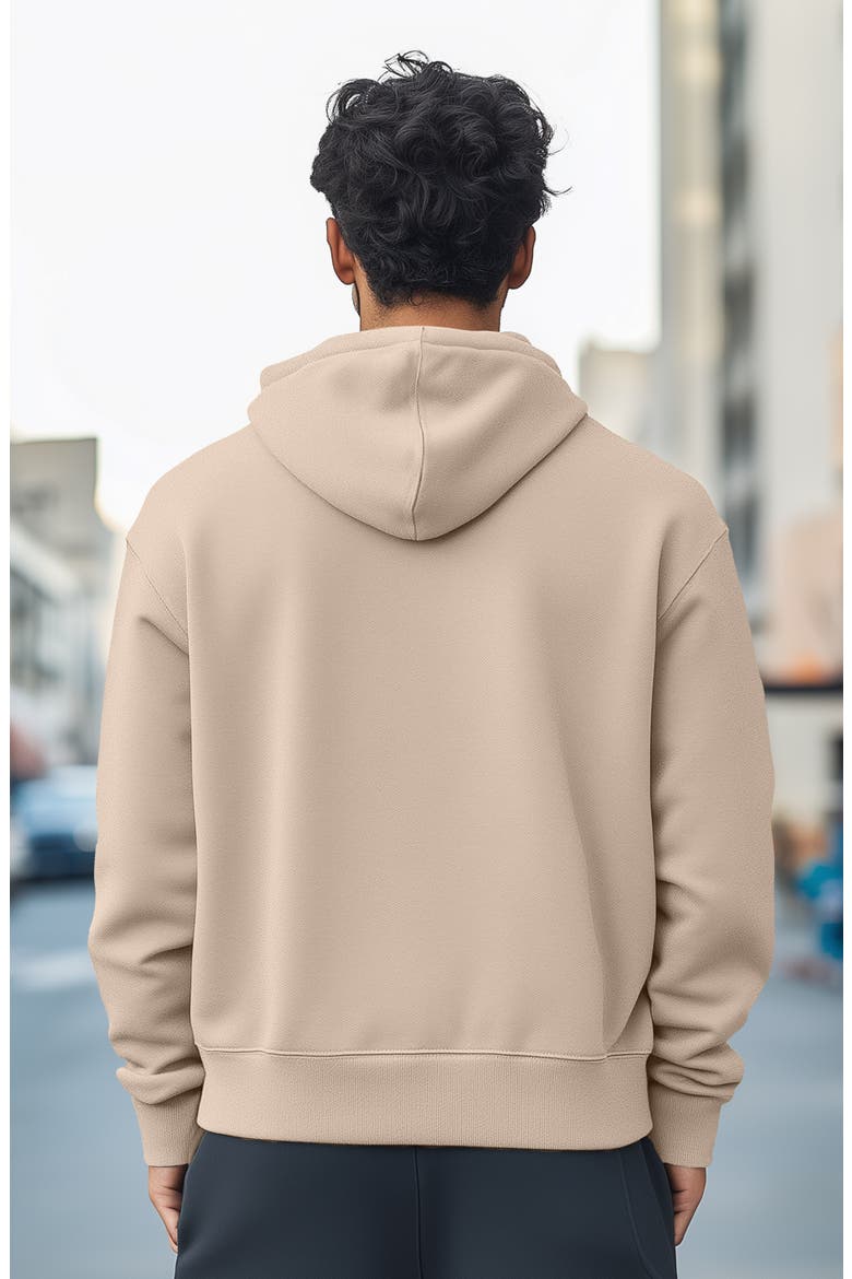 Lightning Bolt Zip Hoodie, Alternate, color, Tan