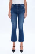 Bayeas High Waist Ankle Bootcut Jeans