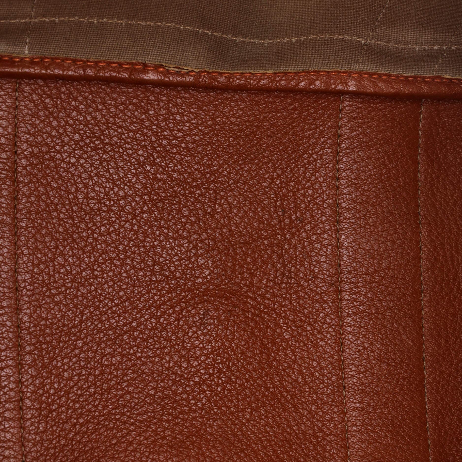 Pre-Owned Hermes Garden Party Tote Toile and Leather 36, Alternate, color, Potiron