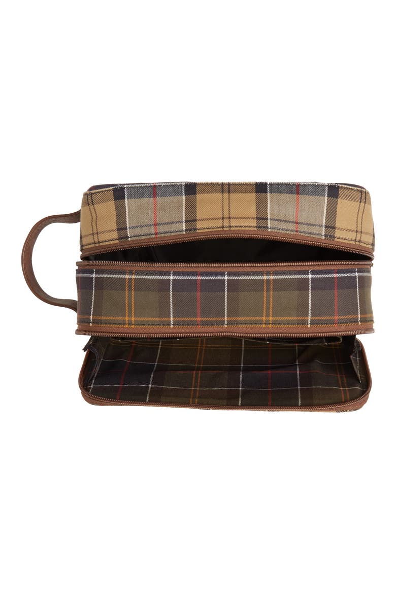 Mixed Tartan Dopp Kit, Alternate, color, MIXED TARTAN