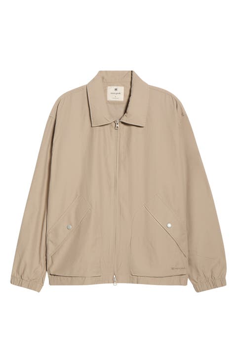 Harrington Light Dobby Cloth Water Resistant Tech Jacket