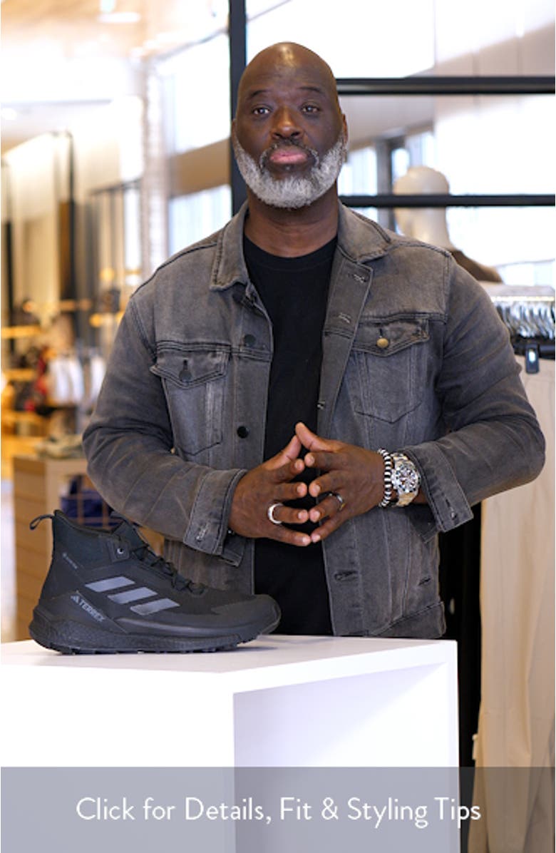 Terrex Free Hiker 2.0 Mid Waterproof Gore-Tex<sup>®</sup> Hiking Shoe, sales video thumbnail