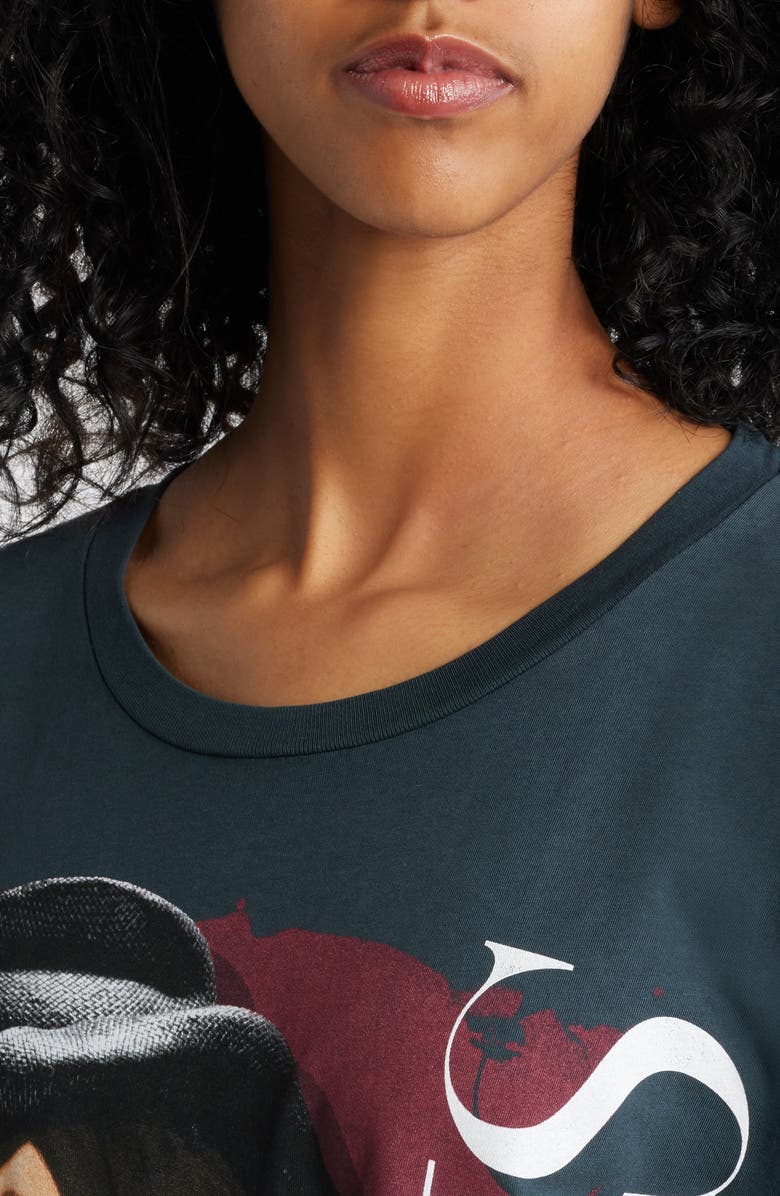 Daydreamer Shania Twain That Don't Impress Me Long Sleeve Cotton Graphic T-Shirt, Alternate, color,