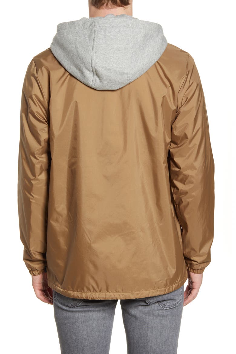Riley Hooded Jacket, Alternate, color, DIRT