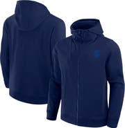 FANATICS Men's Fanatics  Navy Seattle Kraken Elements Tonal Primary Tri-Blend Full-Zip Hoodie