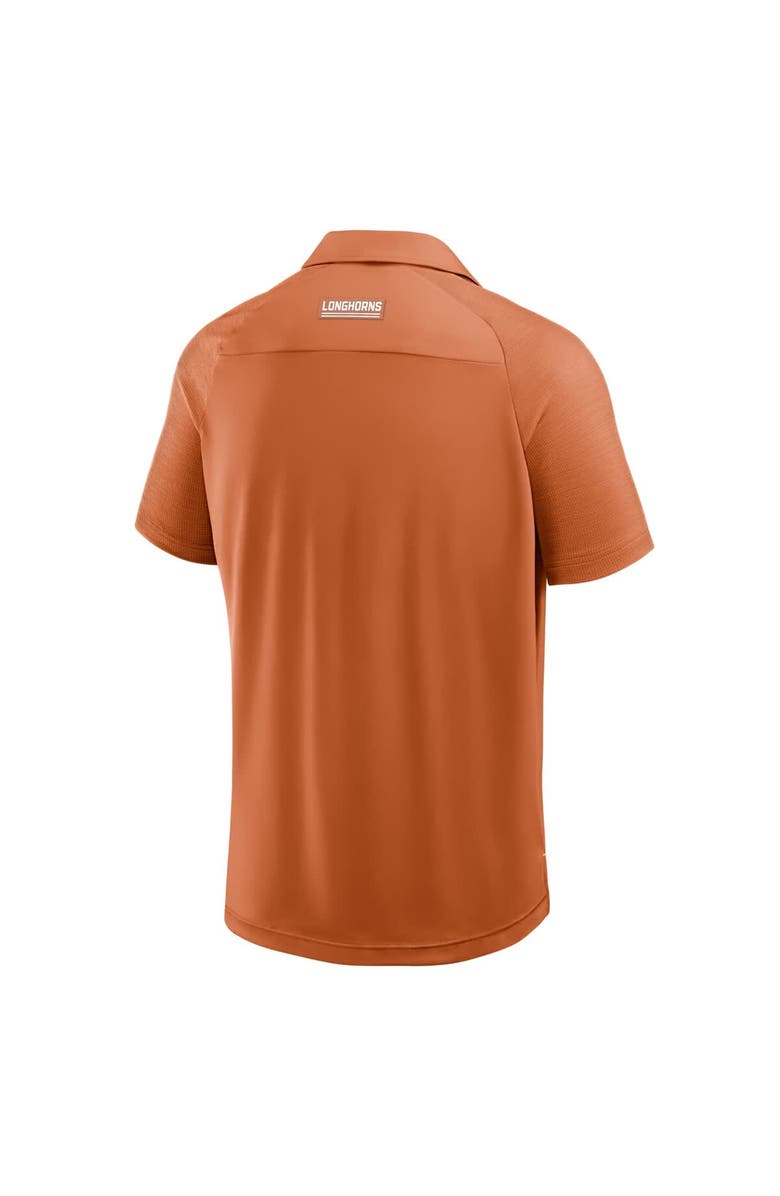 FANATICS Men's Fanatics Texas Orange Texas Longhorns Take The Lead Defender Raglan Polo, Alternate, color, Burnt Orange