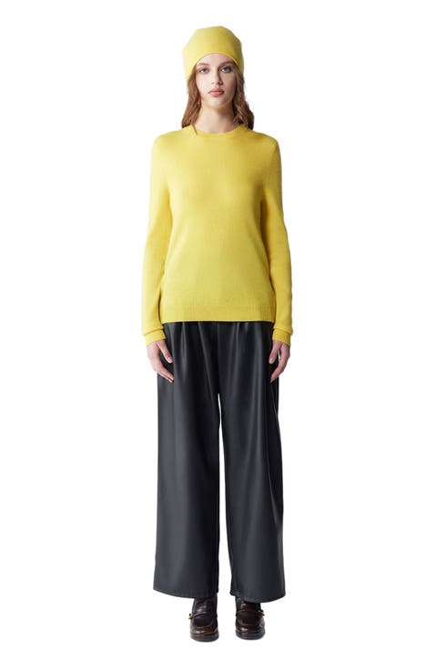 $99 Cashmere Hat & Sweater Set