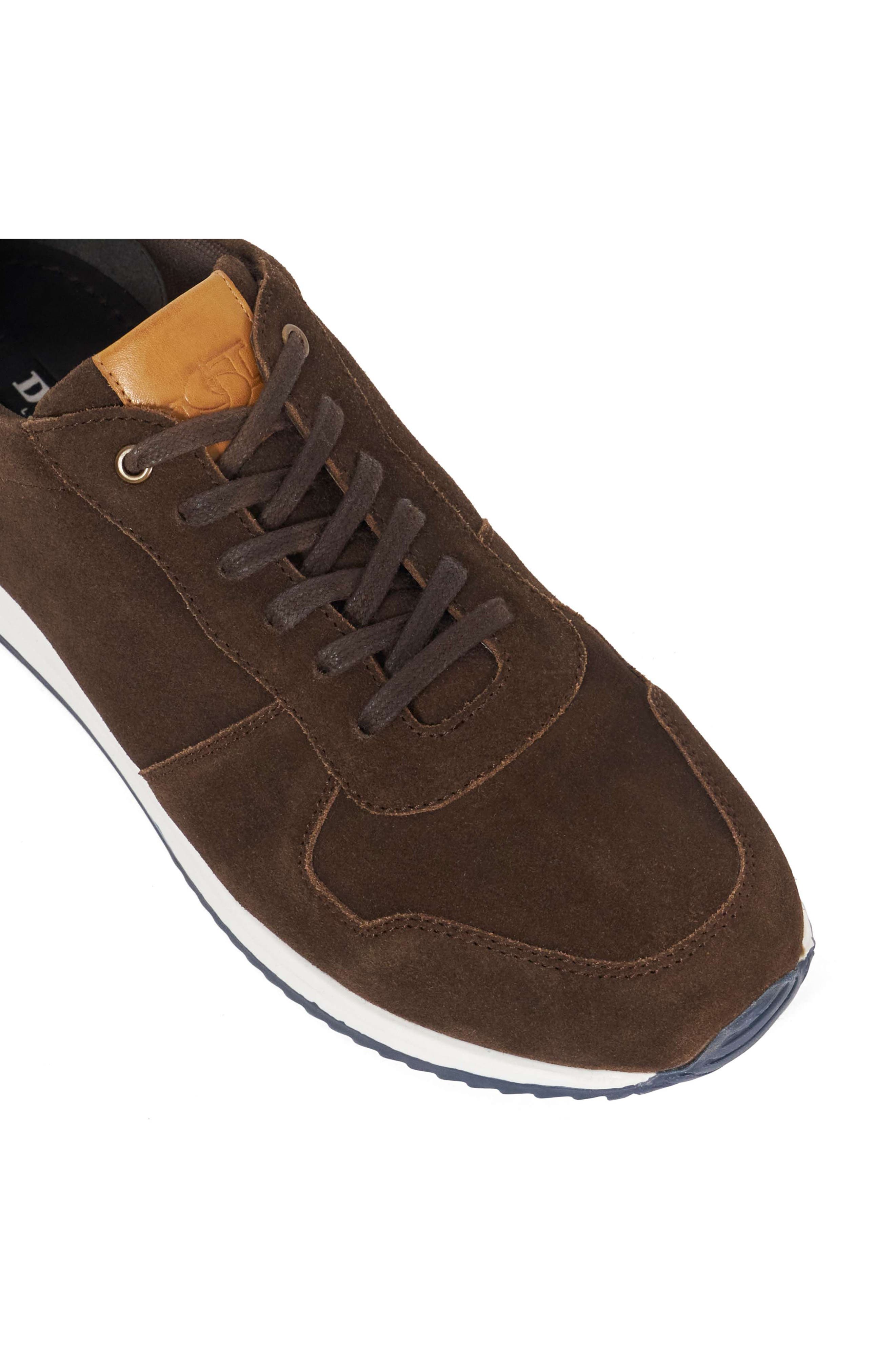 Dune London Toulous Sneaker, Alternate, color, Brown