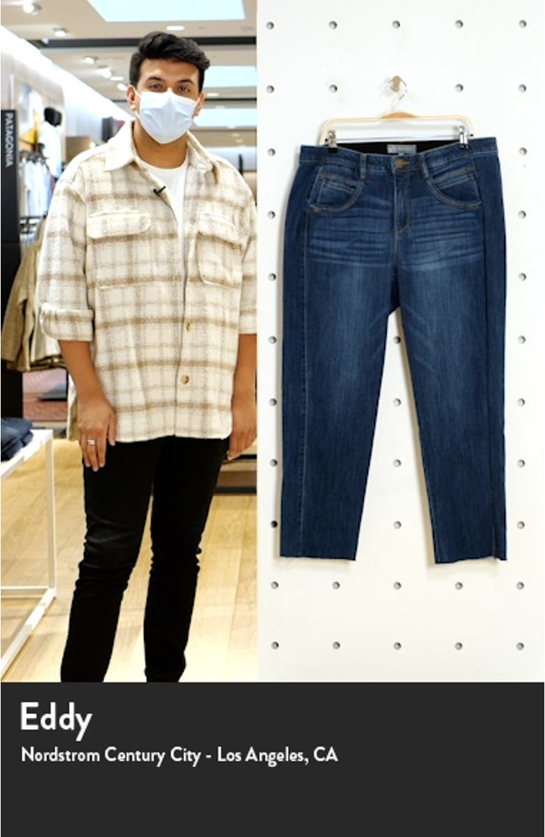 Ab-solution High Waist Ankle Slim Straight Leg Jeans, sales video thumbnail