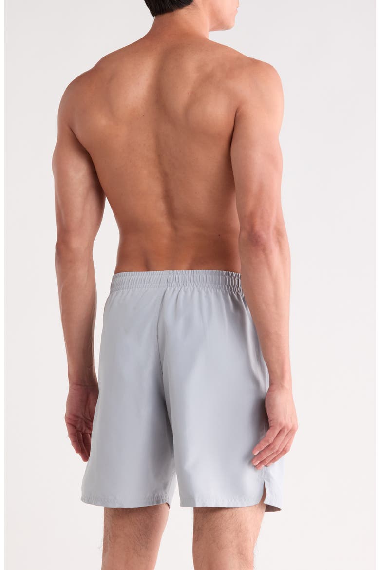7-Inch Breaker Stacked Swim Shorts, Alternate, color, WOLF GREY