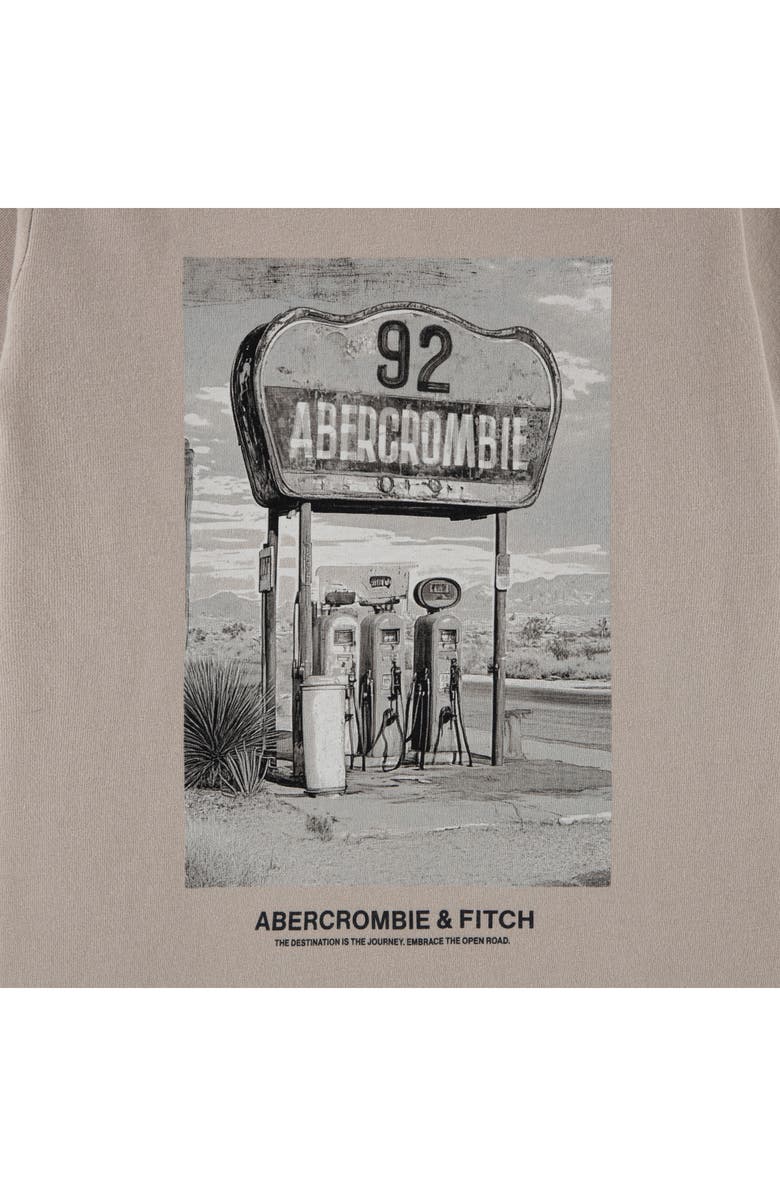 abercrombie kids Kids' Race Car Photo Graphic T-Shirt, Alternate, color, Simply Taupe