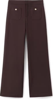 MANGO Flare Leg Pants