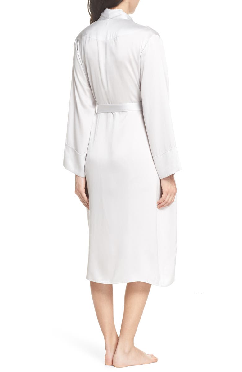 Papinelle Silk Robe, Alternate, color,
