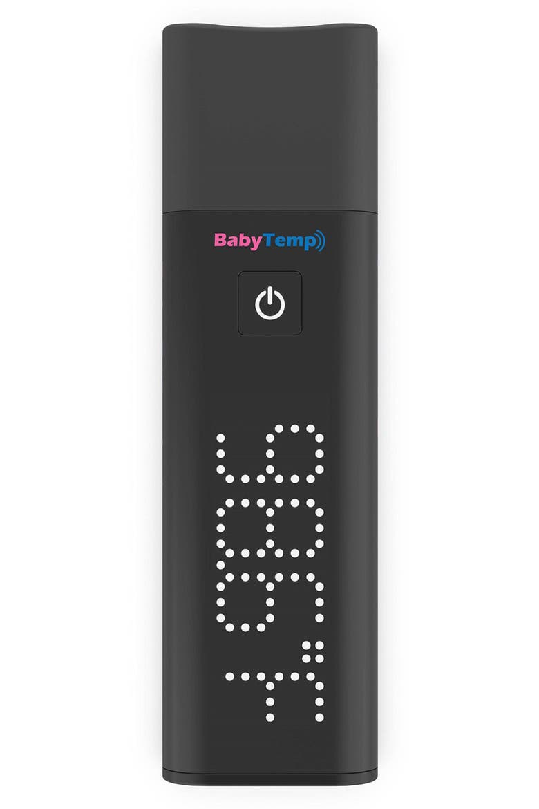Baby Temperature DuoSmart Thermometer, Main, color, BLACK