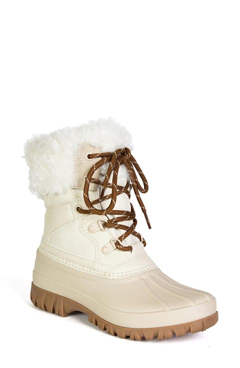 Camden Waterproof Faux Shearling Lined Duck Boot (Women)