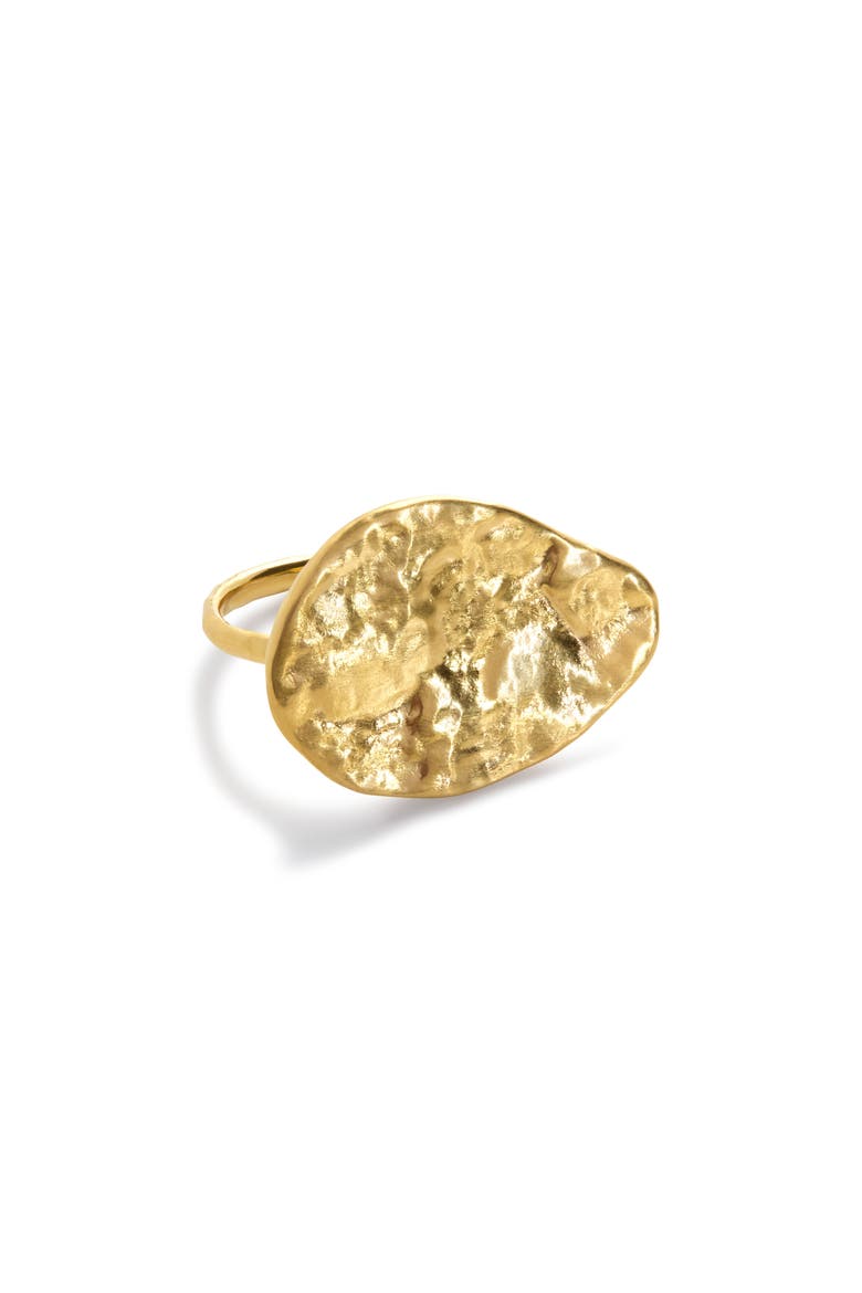Capri Teardrop Ring, Main, color, 18CT GOLD VERMEIL