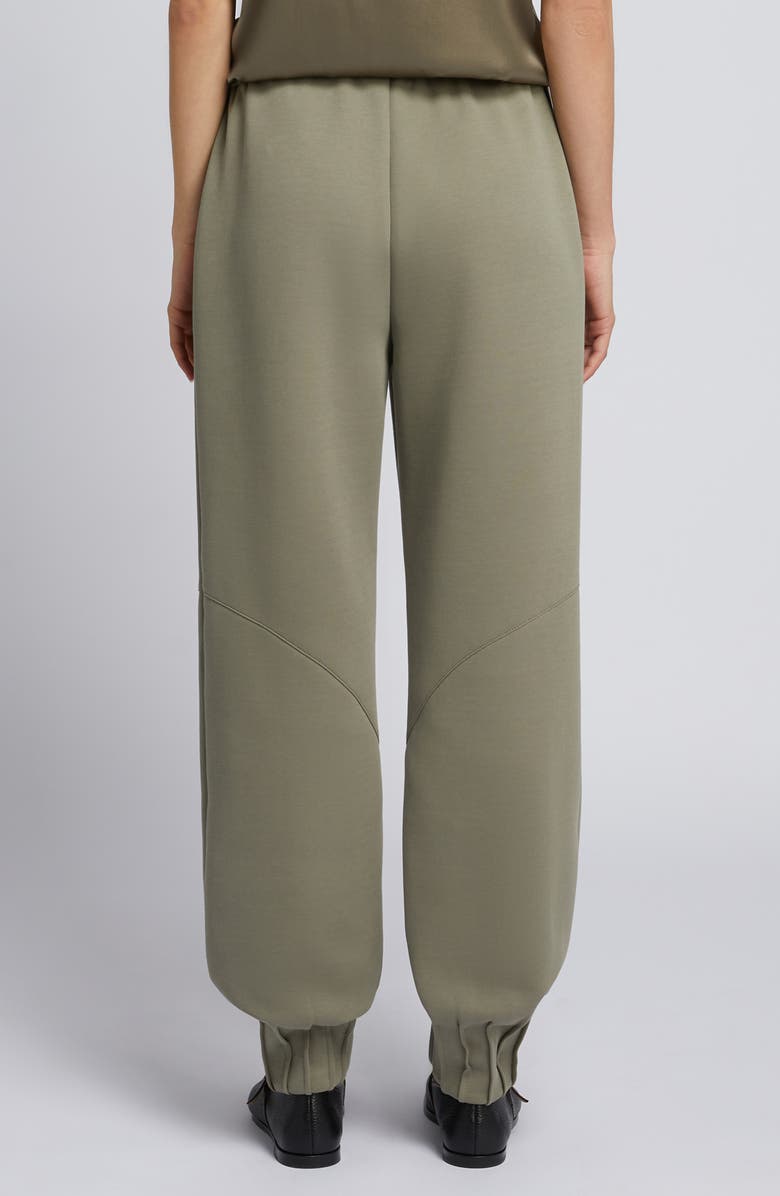 MM by Max Mara Vista Joggers, Alternate, color, Horn Grey Green