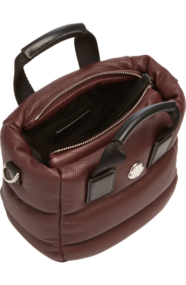 Moncler Micro Caradoc Puffer Tote, Alternate, color, Port Royale