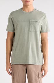 90 DEGREE BY REFLEX Ronan Acid Wash Cotton T-Shirt