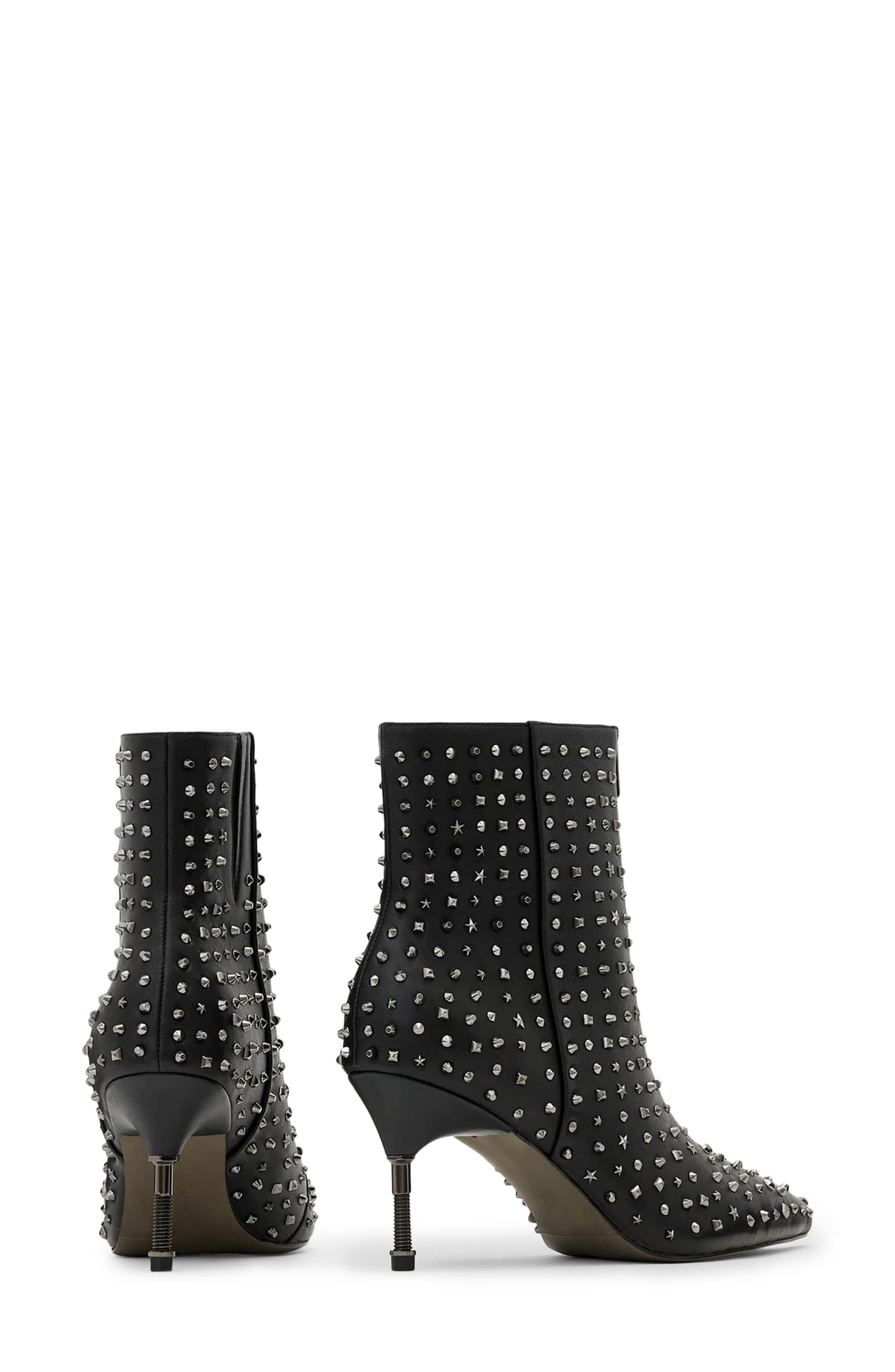 AllSaints Natasha Stud Bootie, Alternate, color, 