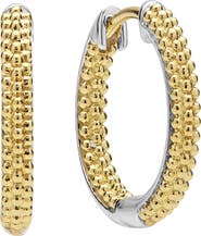 LAGOS Caviar Lux Hoop Earrings