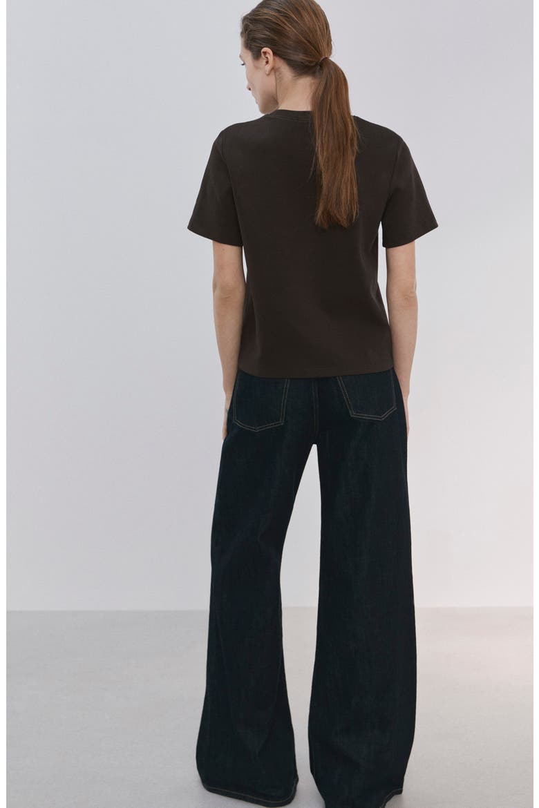 Short Sleeve T-Shirt, Alternate, color, CHOCOLATE