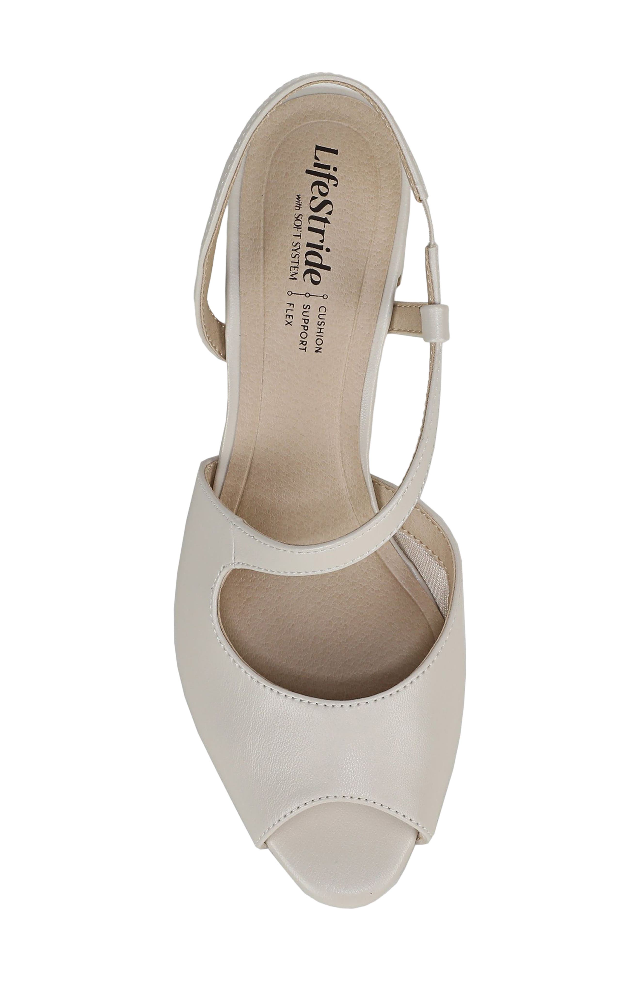 Theo Slingback Sandal, Alternate, color, BONE