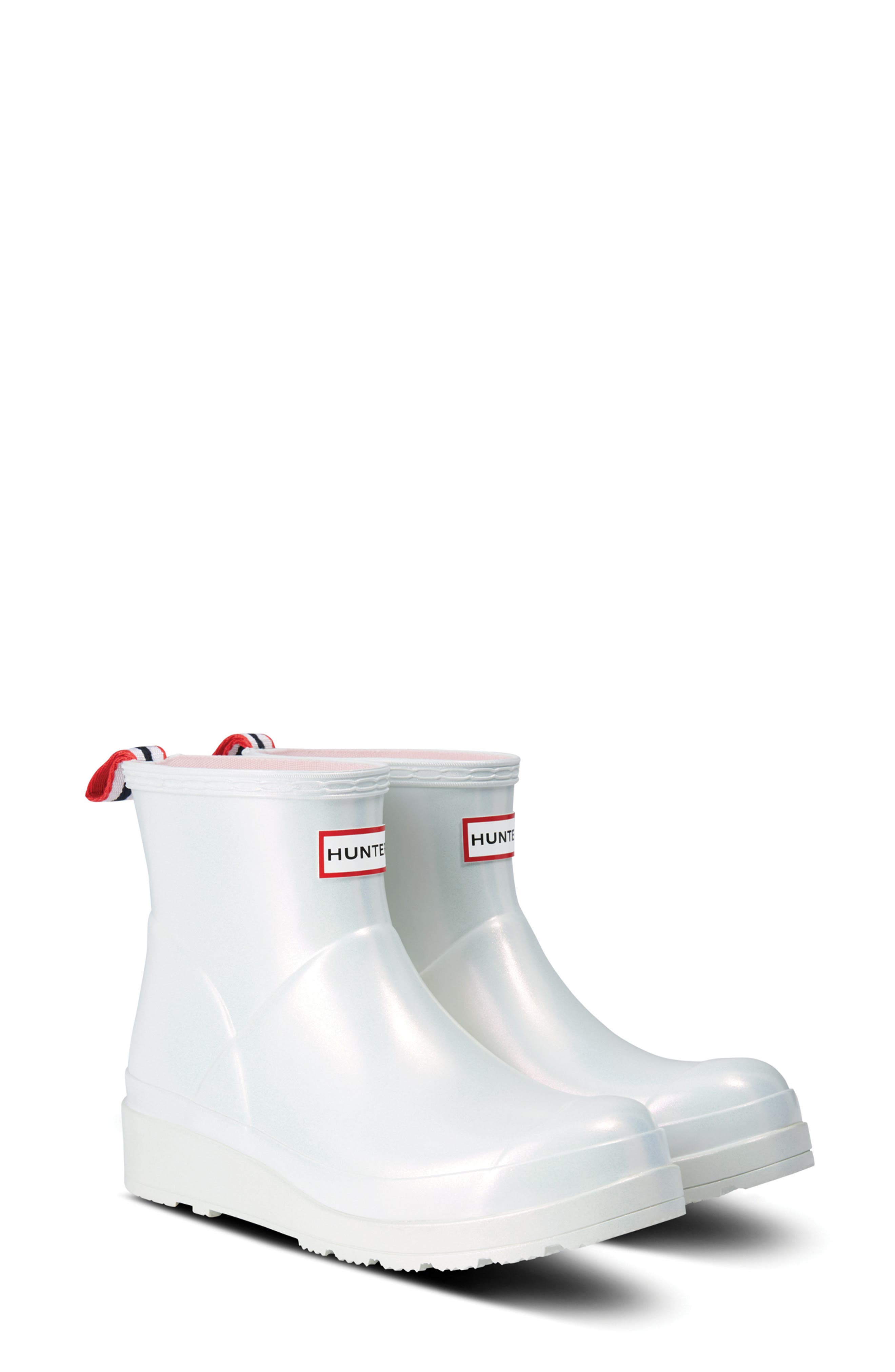 Original Short Nebula Play Rain Boot, Main, color, SILVER