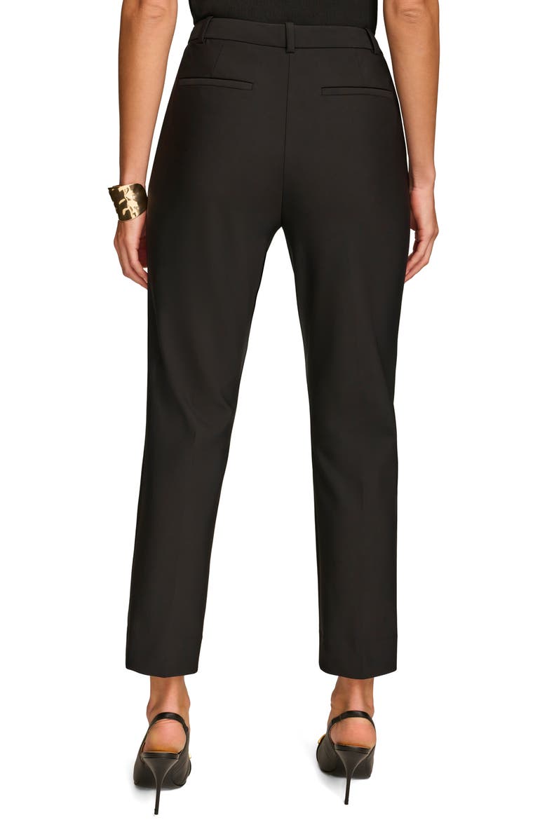Slim Ankle Pants, Alternate, color, BLACK