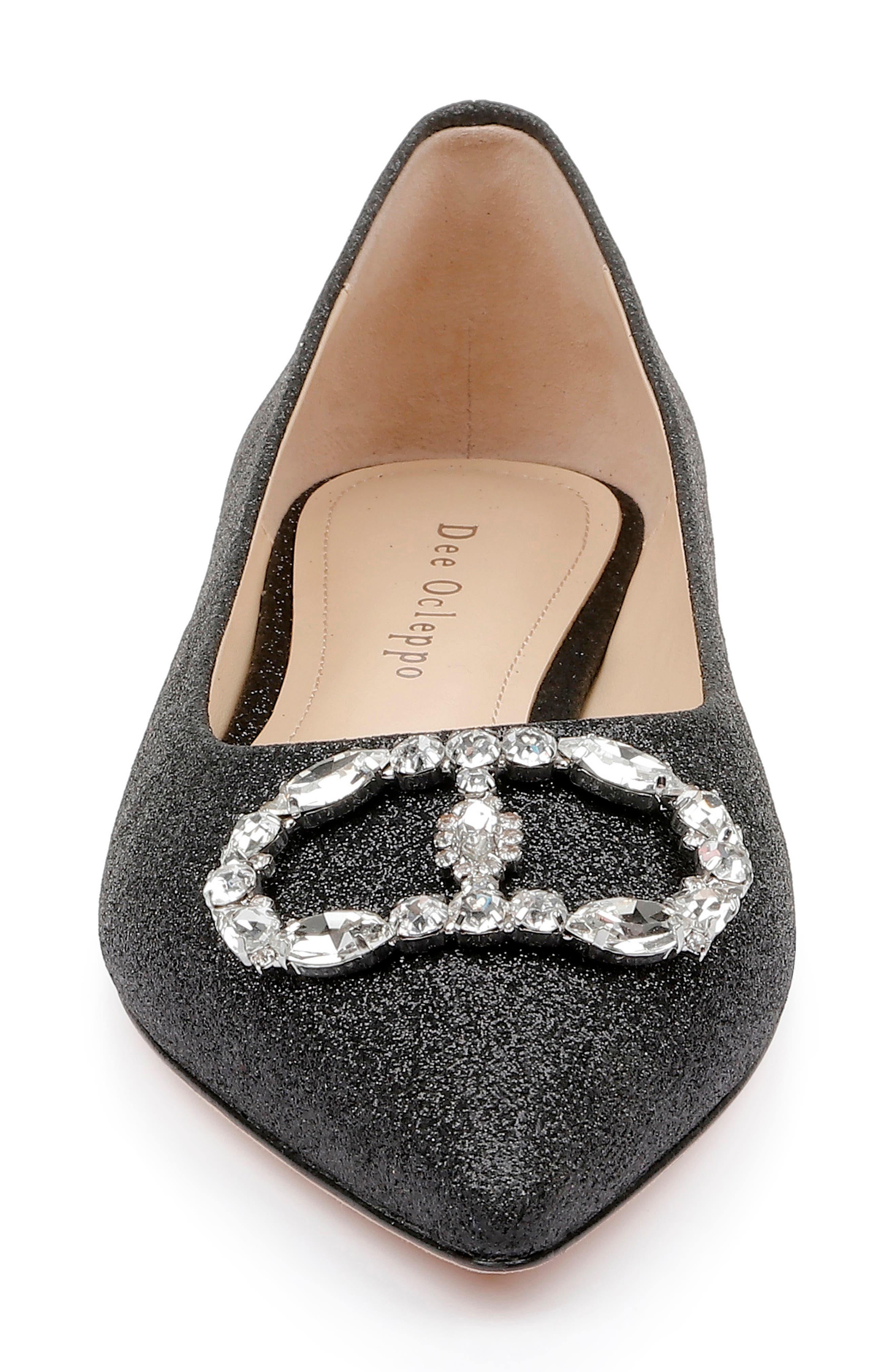 Dee Ocleppo Ballerina Pointed Toe Flat, Alternate, color, 