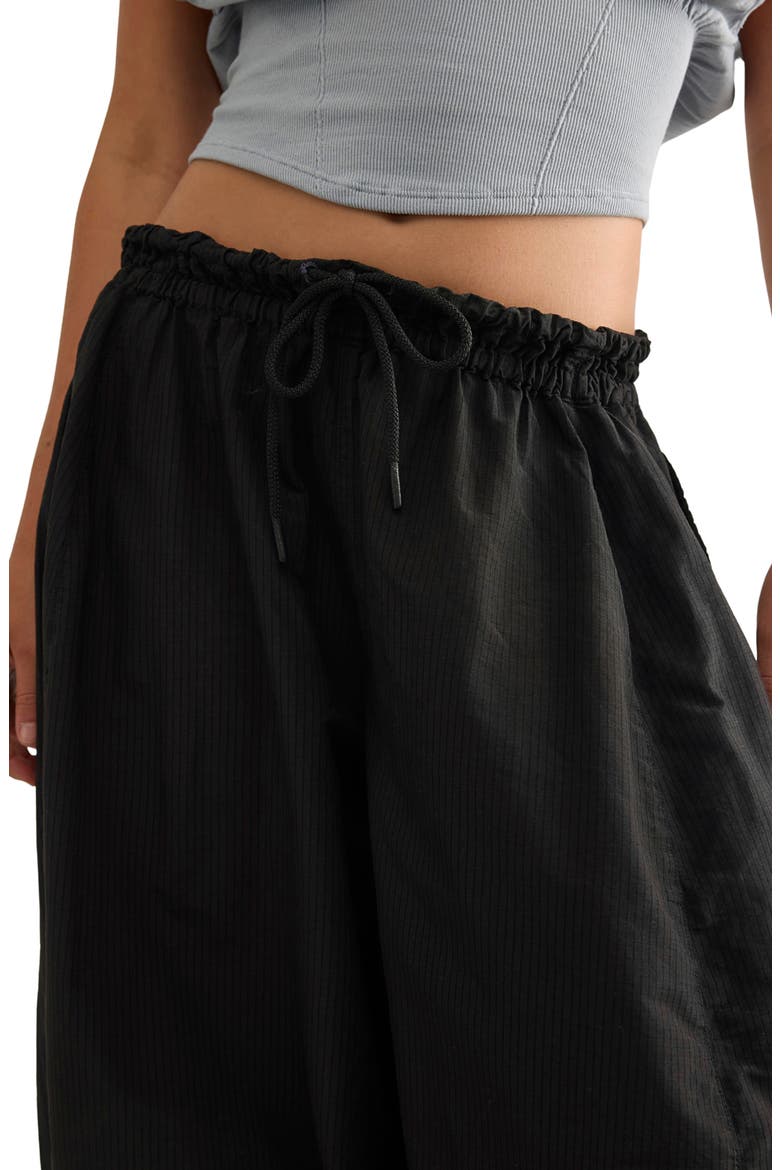 On the Pulse High Waist Wide Leg Pants, Alternate, color, BLACK