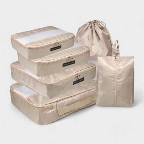 6pc Packing Cube Travel Storage Set