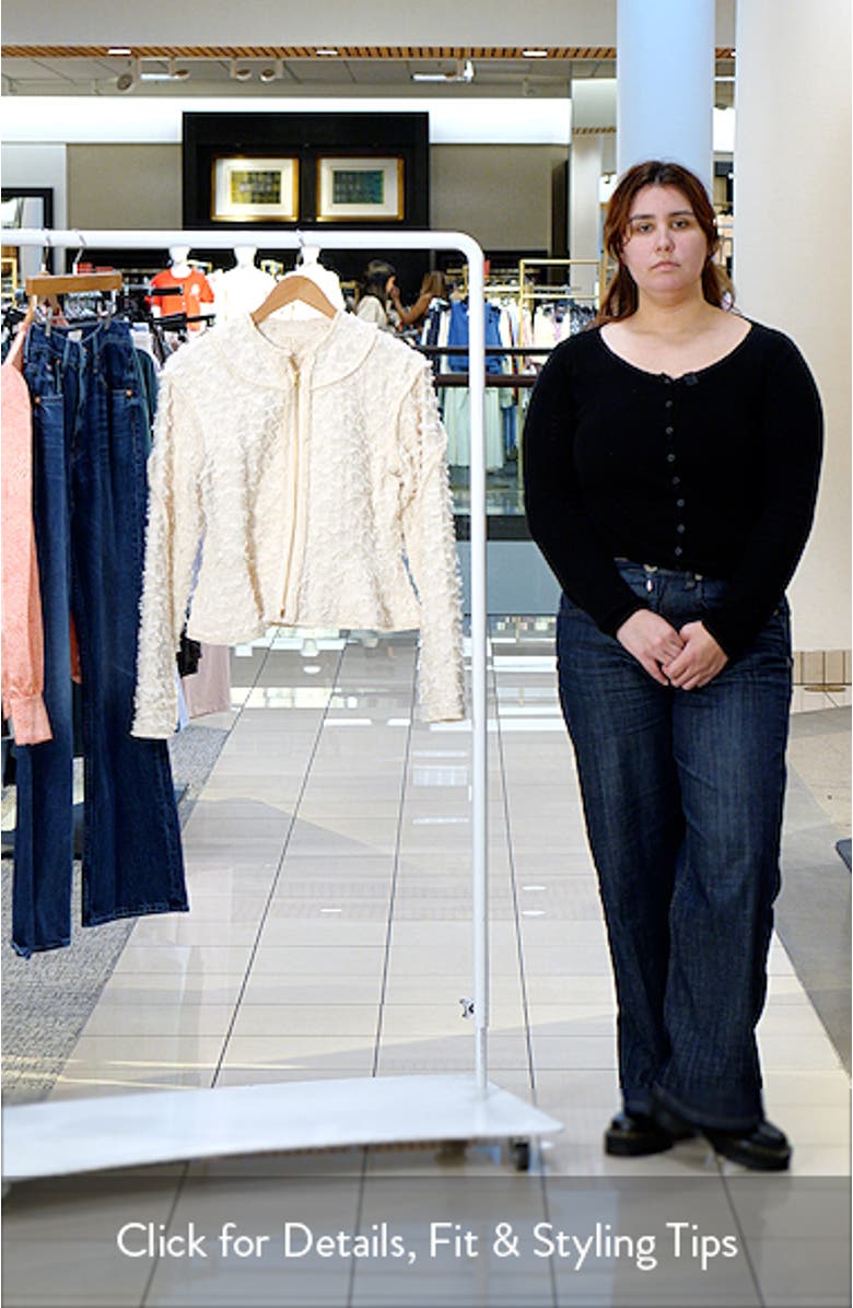 Rosalind Cotton Peplum Jacket, sales video thumbnail