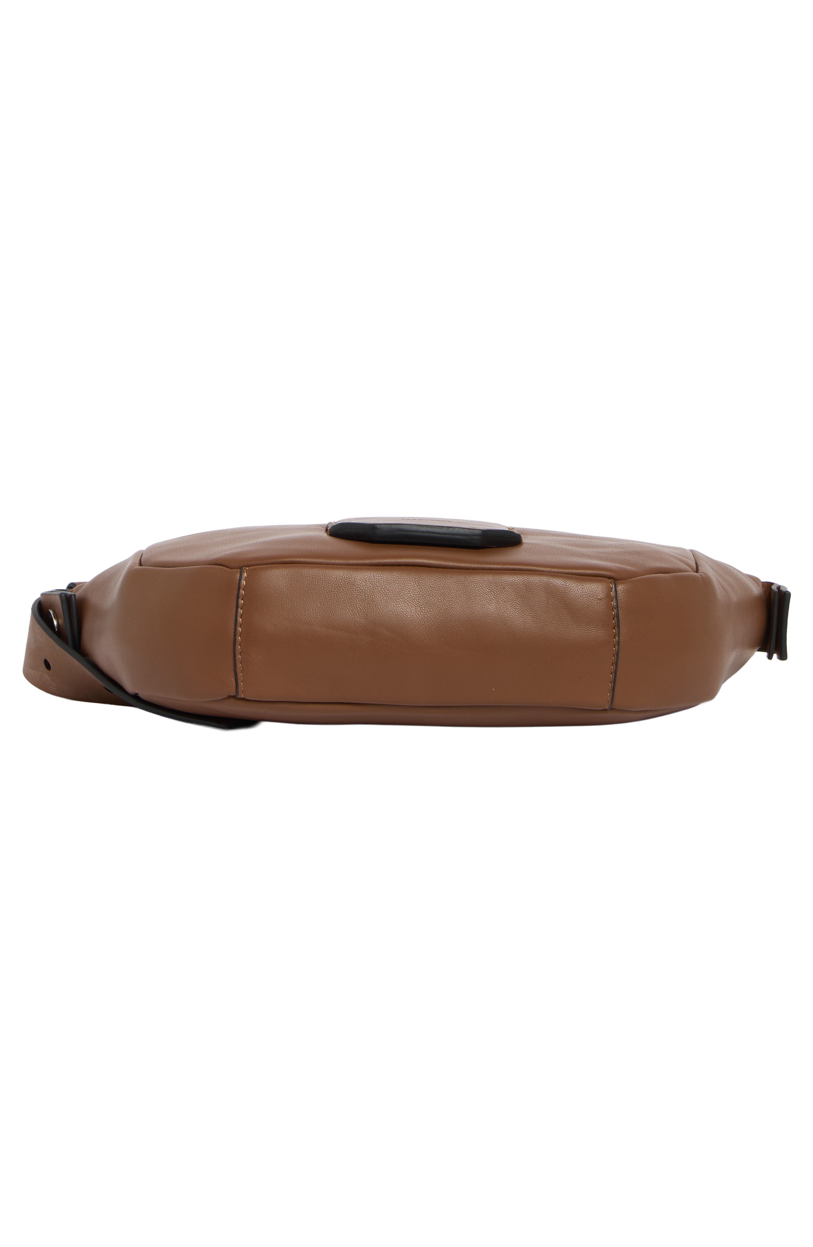 Madea Leather Crossbody Bag, Alternate, color, SEPIA BROWN