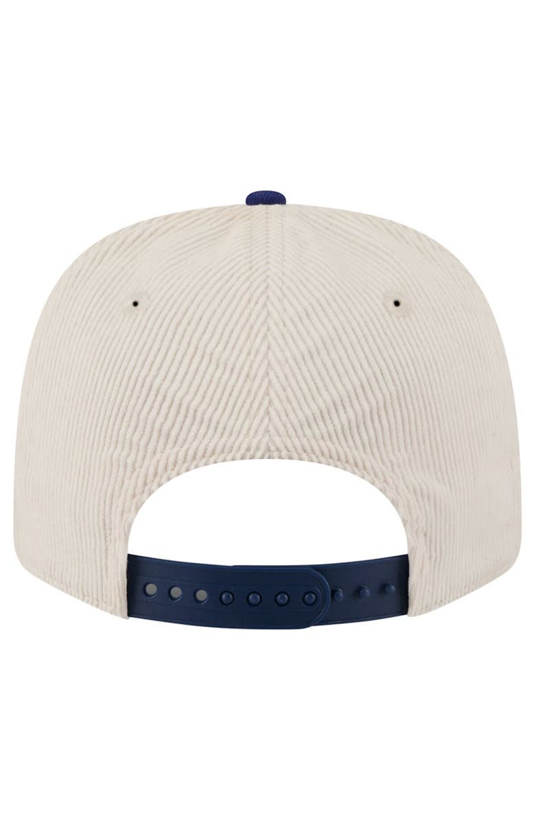 New Era Men's New Era Cream/Navy Arizona Wildcats Loyal Corduroy 9SEVENTY Adjustable Hat, Alternate, color, Cream