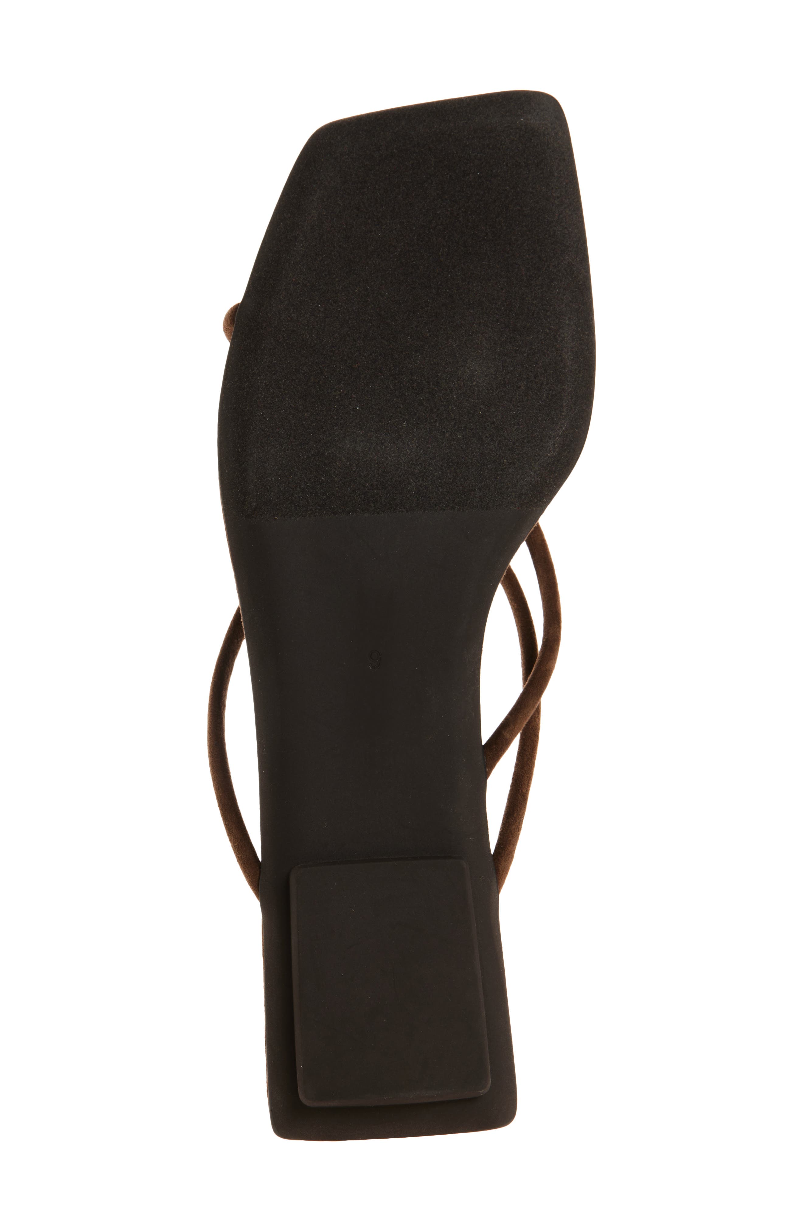 Jeffrey Campbell Cosmos Flip Flop, Alternate, color, Brown Suede Combo