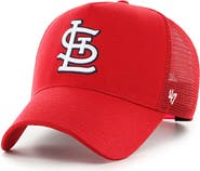 '47 Men's '47 Red St. Louis Cardinals Ballpark Offside Adjustable Trucker Hat