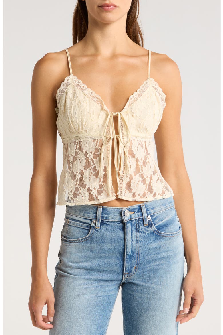 Intimately FP Daylight Lace Camisole, Alternate, color, CREAM